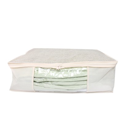 New product space saver nonwoven storage tote bag for quilt